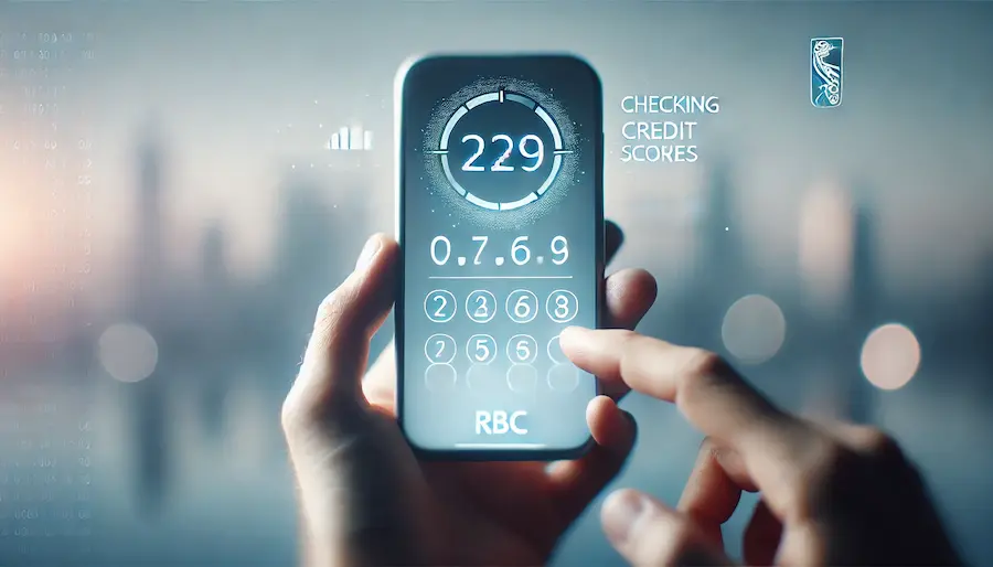 how to check your credit score on the rbc app